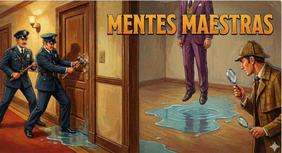 Puerta cerrada misteriosa